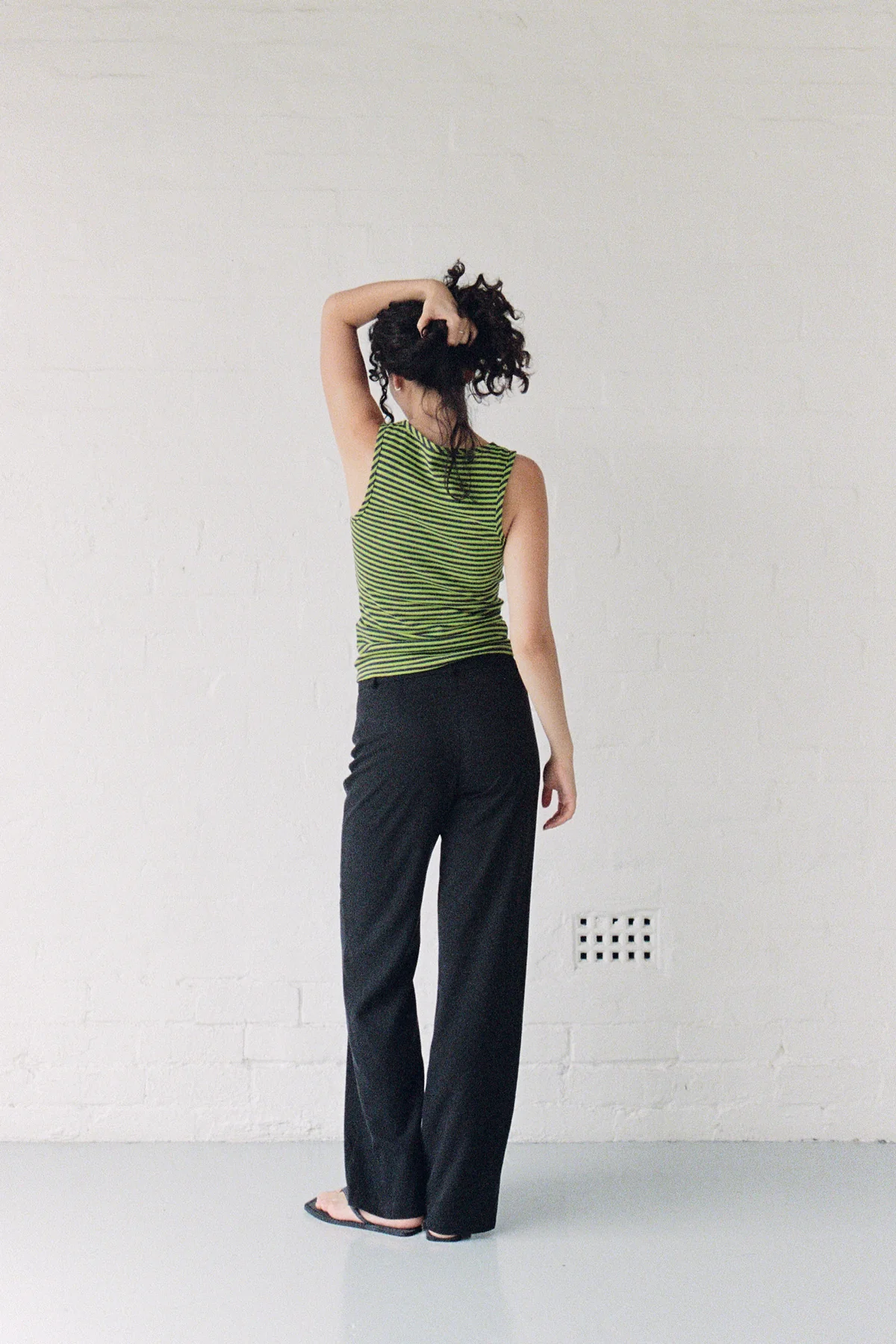 Slime Stripe Hemp Tank - Image 6