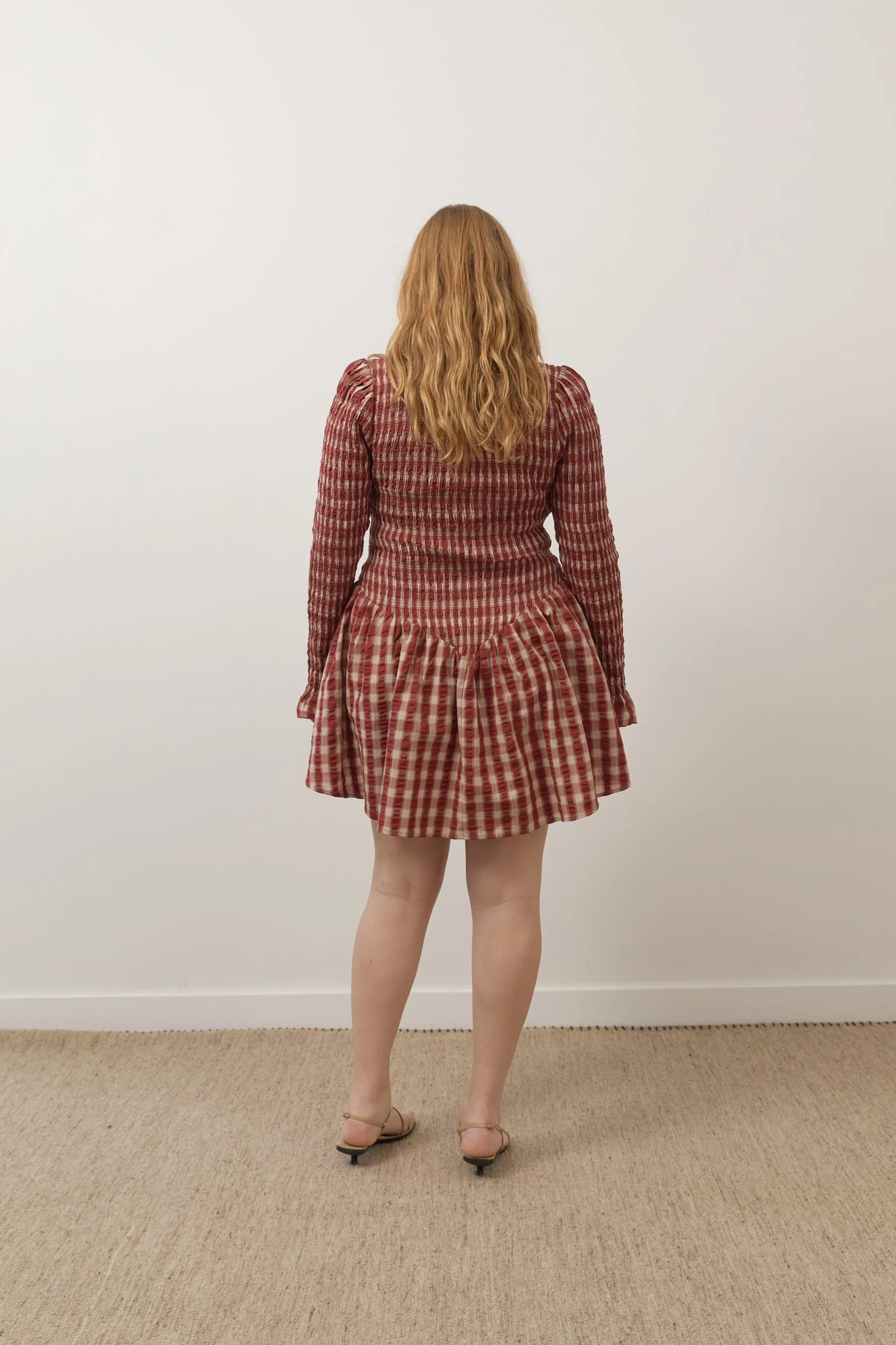 Tamarind Ruched Button Dress - Image 13