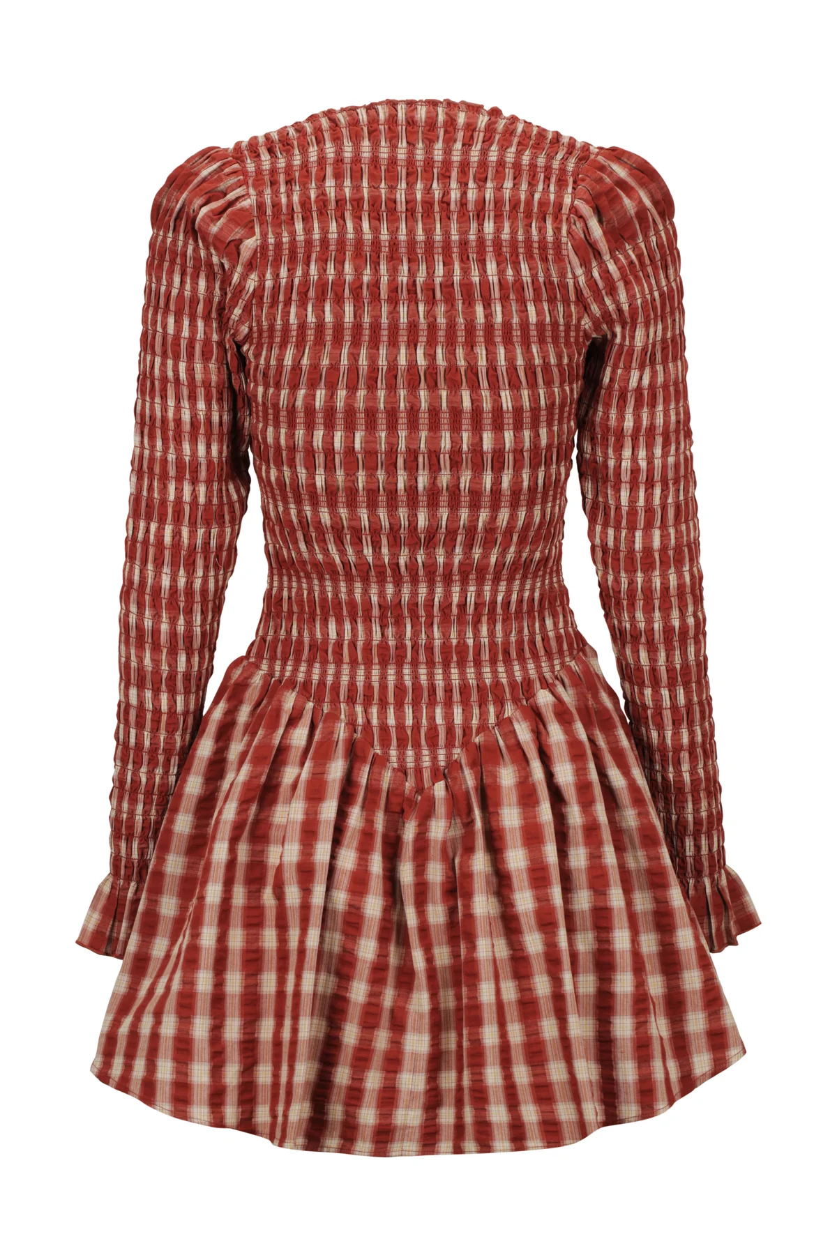 Tamarind Ruched Button Dress - Image 18