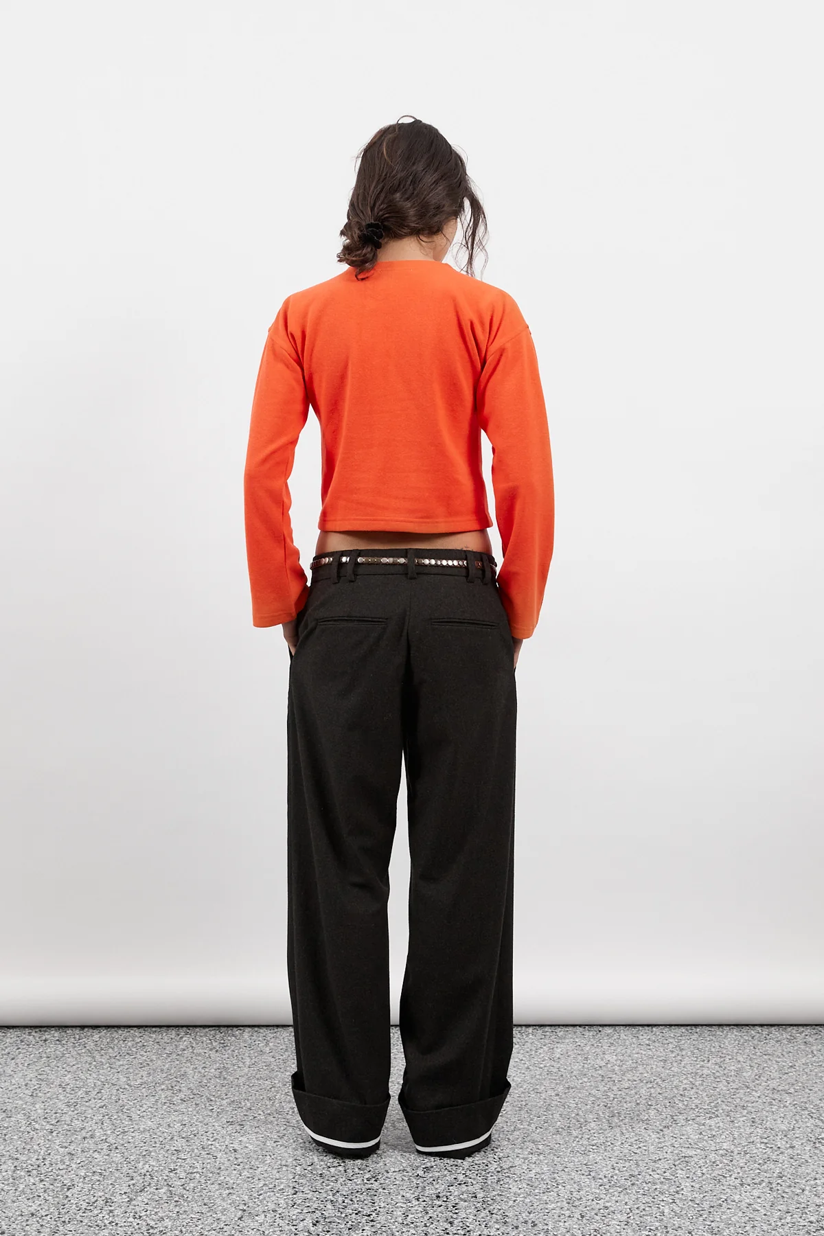 Tangerine Hemp Fleece Cardigan - Image 12
