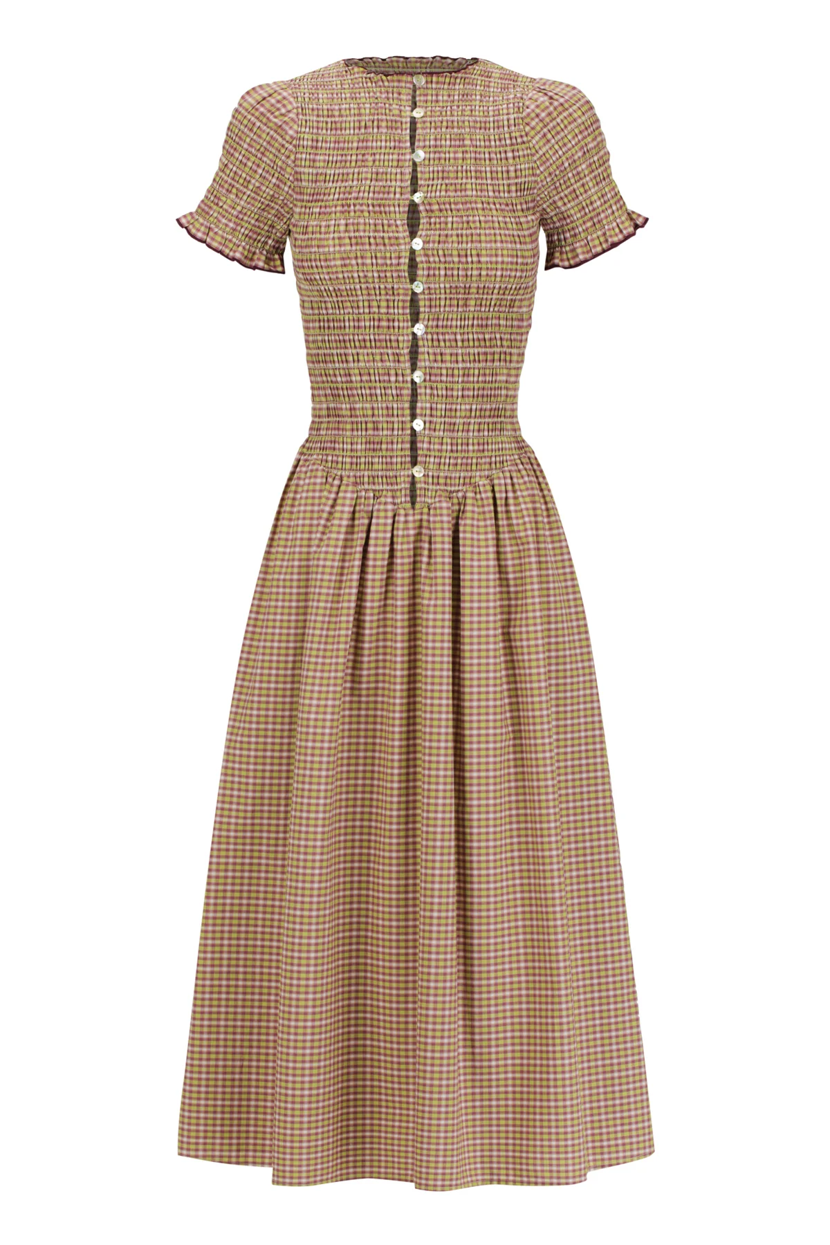 Yuzu Button Marta Dress - Image 11
