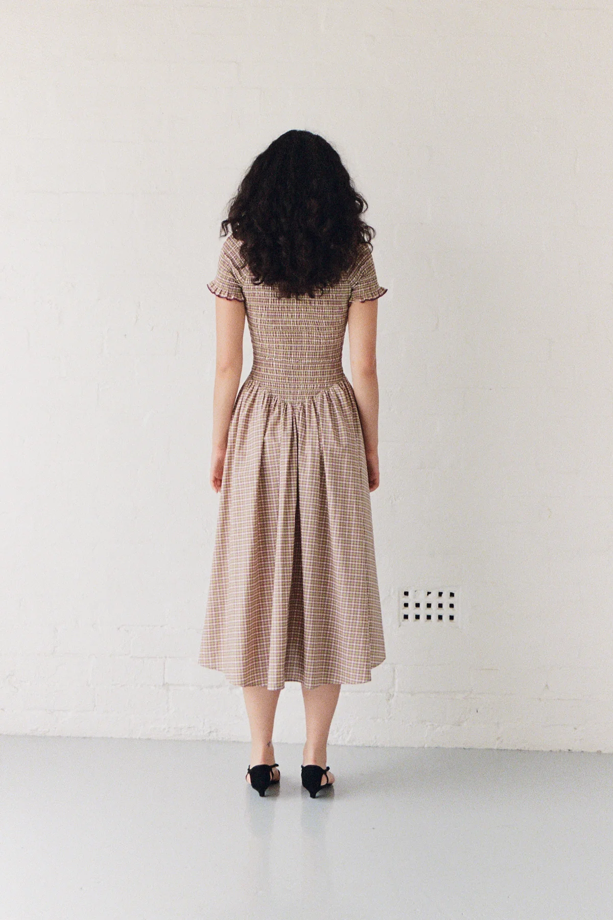 Yuzu Button Marta Dress - Image 9